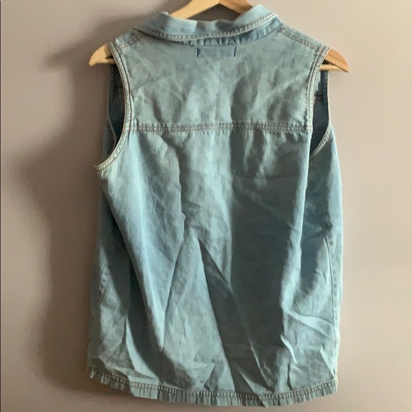 Vintage Jean Vest - Picture 2 of 3